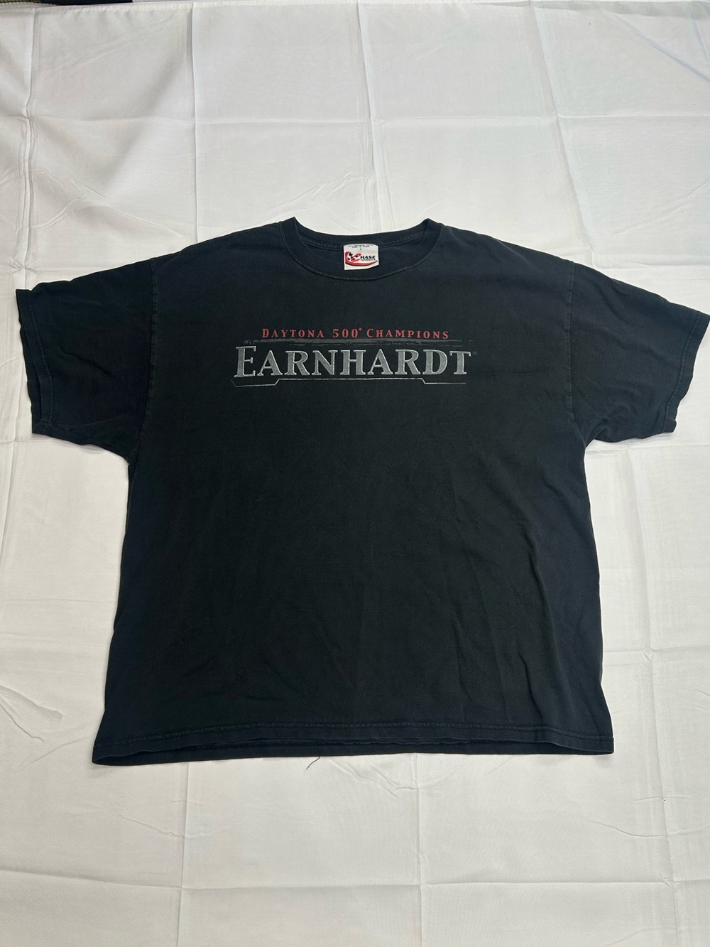 Vintage Y2K Chase Authentics Dale Earnhardt Sr&Jr Daytona 500 T Shirt L